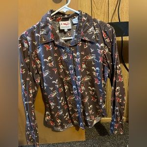 Roper vintage horse button up